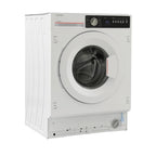 Lavatrice integrata 8 kg 1400 RPM classe A con tecnologia a vapore Sharp ES-NIB814BWNA-IT