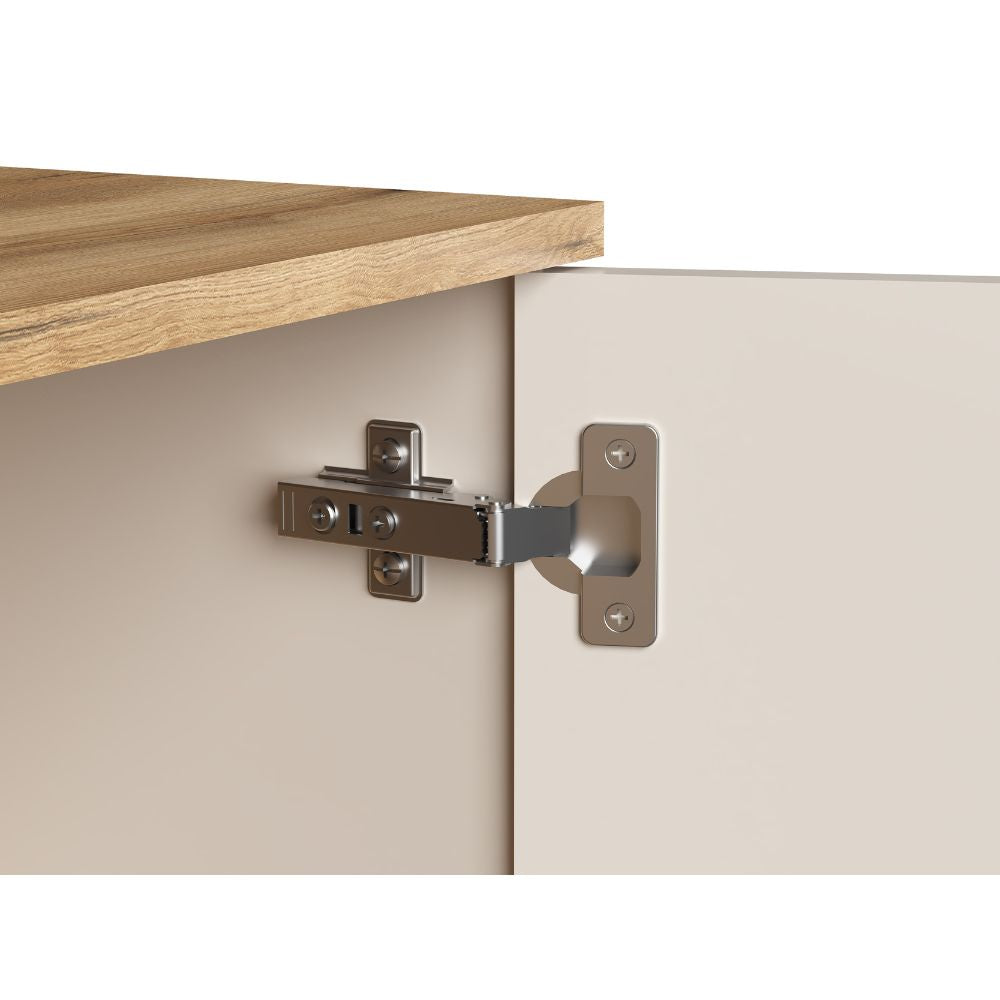 ENFILADE 4 TIROIRS + 1 PORTE CACHEMIRE/CHÊNE EVOQUE