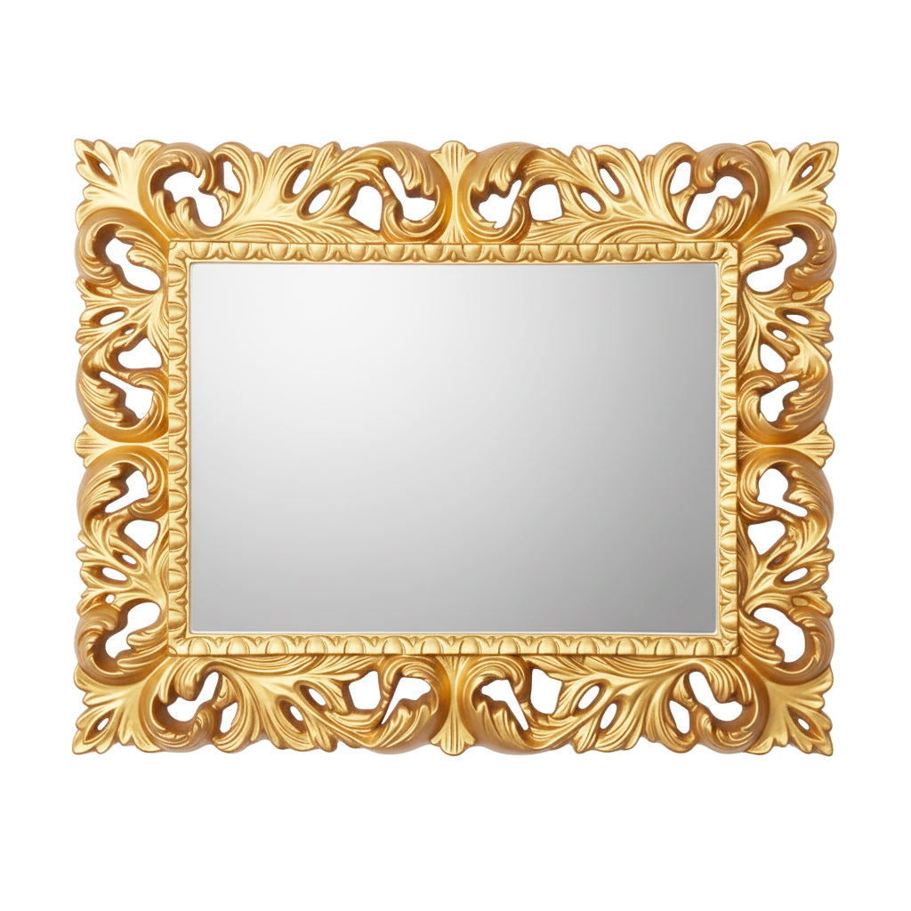 Specchiera 101x82h colore oro Madrid