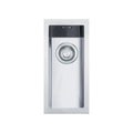 Lavello cucina monovasca sottotop inox satinato 44x20 cm. Franke Planar PEX110-16