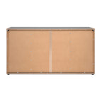 Madia 4 ante e 1 cassetto colore antracite con laterali in rovere artisan 162 cm Cento51A