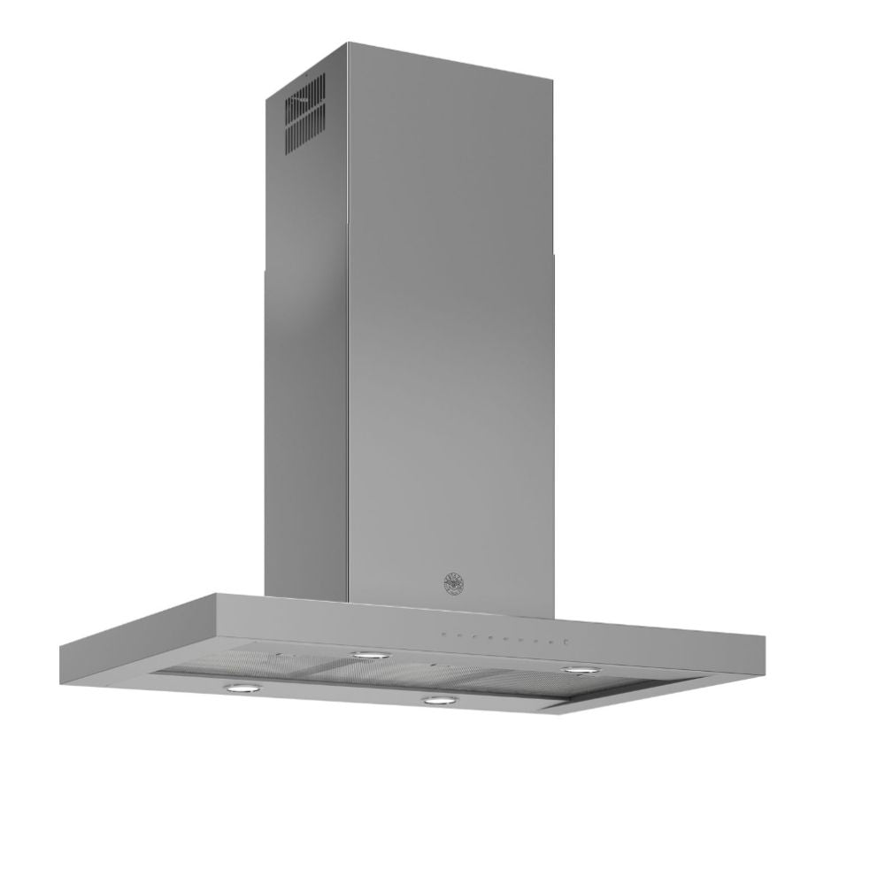 Cappa aspirante a isola classe A acciaio inox 90 cm - Bertazzoni KTI90PRO1XA