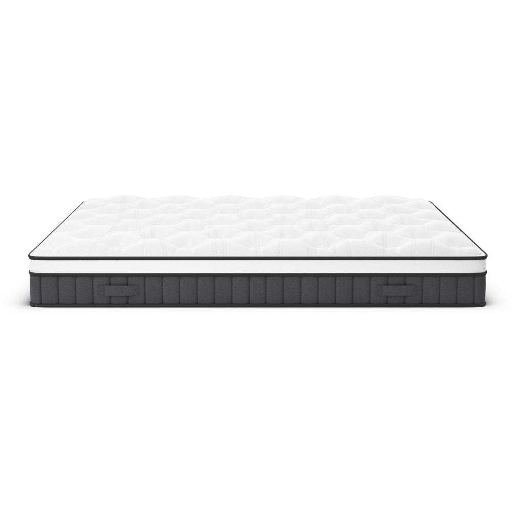 Matelas double à ressorts ensachés et tissu tricoté 160x190x21H Pici