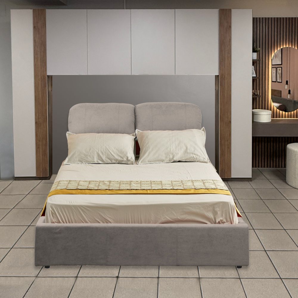 Armadio ponte con letto contenitore colore cashmere e mercure Manchester