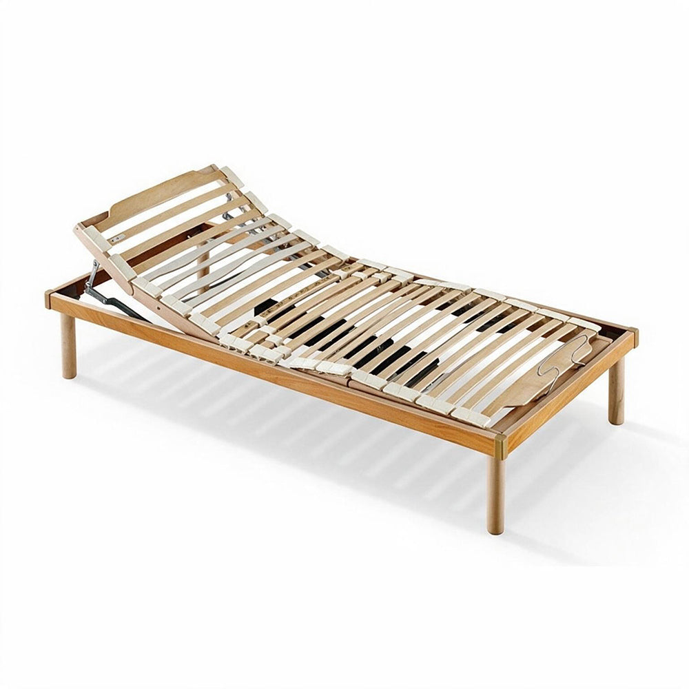 Elektrischer Lattenrost 120x190 cm aus Holz – Master