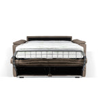 Divano letto 3 posti colore marrone caribou 210x94x90H Mercurio