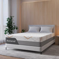 Materasso una piazza e mezza con Memory Foam, sfoderabile con molle insacchettate 120x190x30 cm Corvo