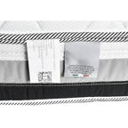 Materasso matrimoniale sfoderabile a molle insacchettate 160x200x25H cm - Pio