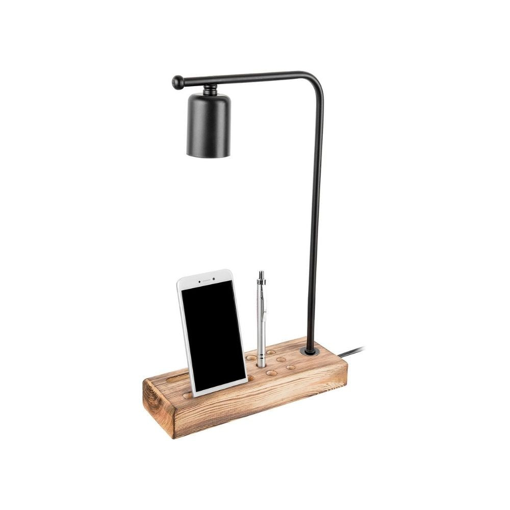 Schreibtischlampe mit Handyhalter Vito