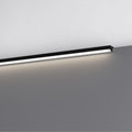 Profilé d'éclairage LED salle de bain 800 mm noir mat - Kawy