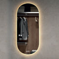 Specchio da bagno retroilluminato LED anti appannamento 50x90 cm - Liddy