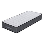 Einzelmatratze 80x190x25H cm mit Taschenfederkern und Memoryschaum - Balto