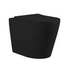 WC a pavimento nero opaco senza brida 36x56x40 YJ-3380MB 