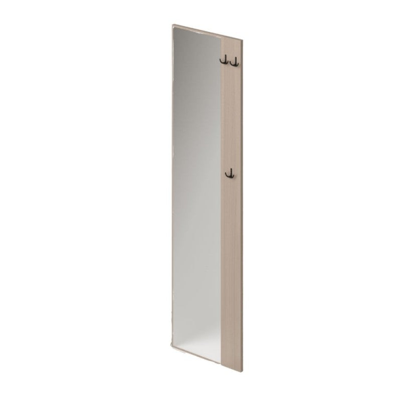 Specchio a parete da ingresso colore olmo 50x182H cm