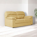 Divano 3 posti tessuto Roma14 colore giallo 211x98x92h Alenda