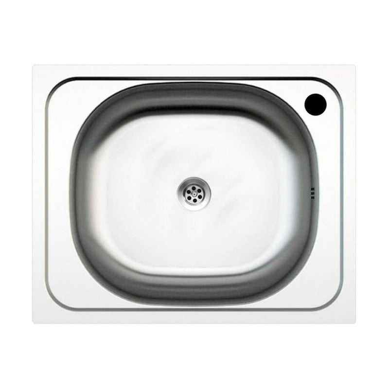 Lavello incasso monovasca in acciaio inox 40x50 cm - N205AS