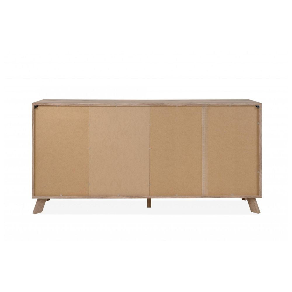 Sideboard 175 cm mit 3 Türen und 4 Schubladen Eiche - Wellington51A