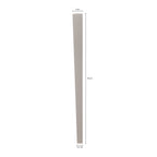 SET 4 PYRAMIDENFÖRMIGE FÜSSE 52X52 H.74MM (FERTIGMAß) ESCHE WEISS