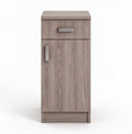 Mobile multiuso con anta e cassetto colore olmo 30x32x78H cm - Carl