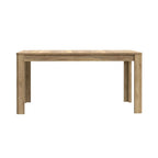 FLOT16-D108 TABLE EXTENSIBLE MONO 160*72,7*90,4 CM COULEUR CHÊNE + RALLONGE 46,6 CM