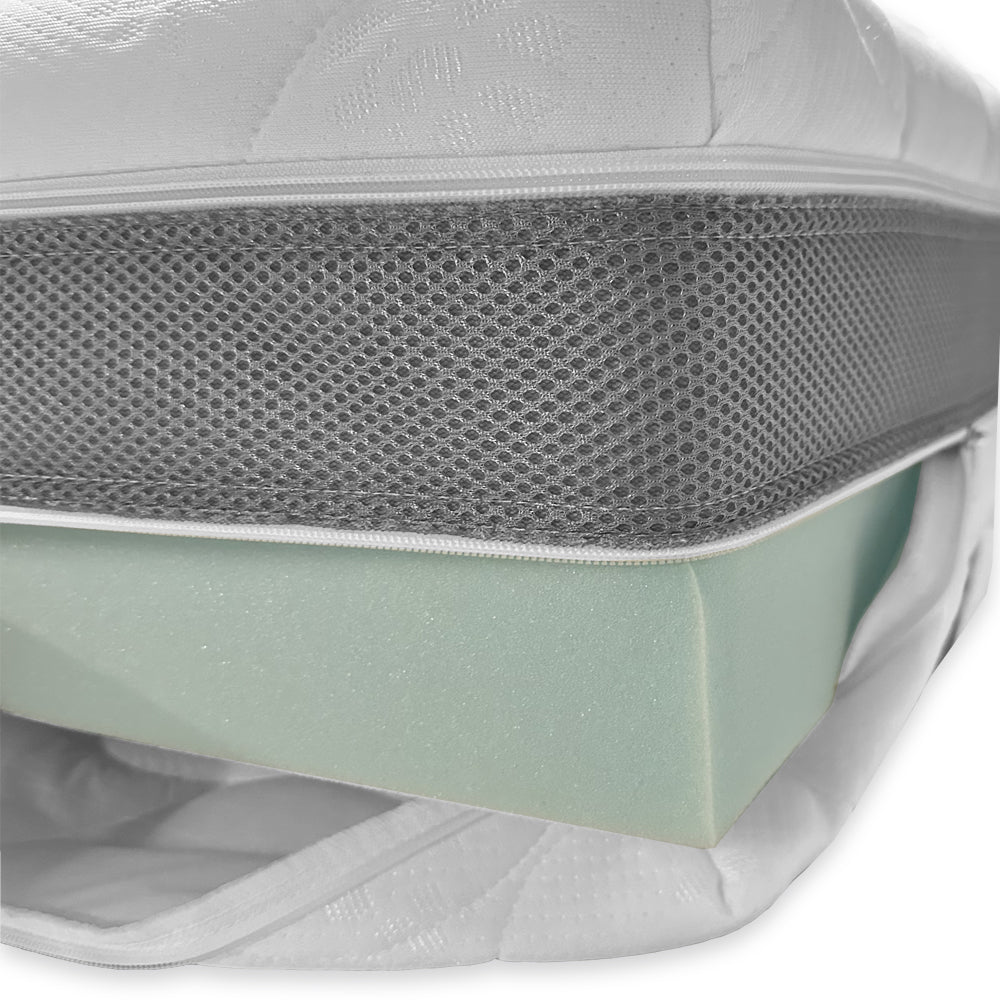 Materasso matrimoniale memory foam 160x190xH23 sfoderabile Supermemory25
