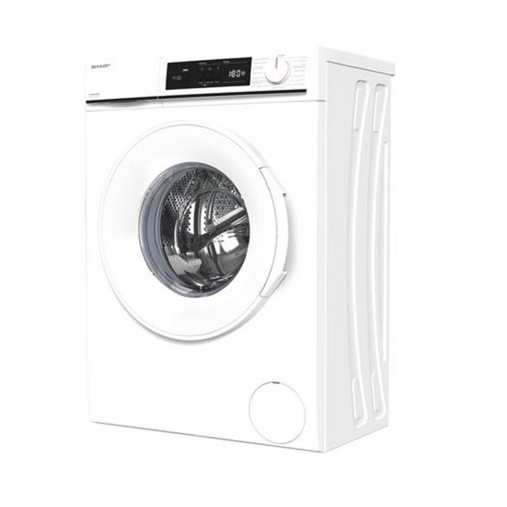 Lavatrice slim 4kg centrifuga 1000 giri bianca classe D Sharp ESNFA4101WD