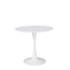 Tavolo rotondo colore bianco 90x73H cm - Derek