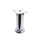 Piede metallo cromato h 15 diametro 4,2