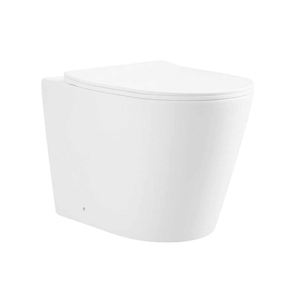 WC a pavimento bianco opaco senza brida 36x56x40 YJ-3380MW