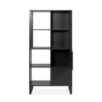 Credenza a giorno 83,5x165h cm bifacciale colore antracite - Sumatra20A