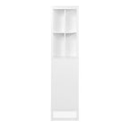 Credenza a giorno 83,5x165h cm bifacciale con ripiani colore bianco - Sumatra20A