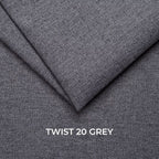 Canapé inclinable 2 places gris Twist 20 - Chicago