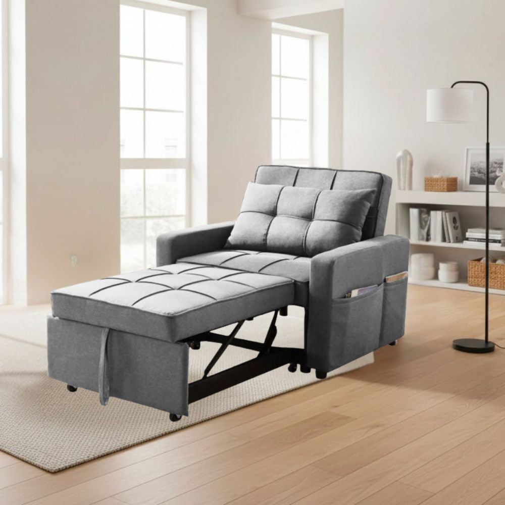 SCHLAFSESSEL MIRAY FARBE GRAU