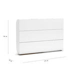 Klappbett weiß 214x148H cm - Simple
