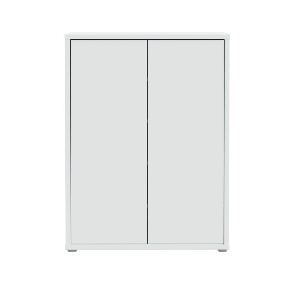 Mobile multiuso 2 ante colore grigio chiaro 74.5x35x99 Medea