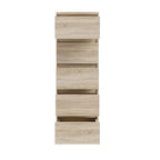 Cassettiera 5 cassetti colore rovere 42x42.2x128H Morgan