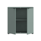GNMK221-U59 MEHRZWECK-UNTERSCHRANK SEGNO MIT ZWEI TÜREN, SALBEIGRÜN, L80CM
