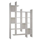 Libreria 6 ripiani 122x25.5x188H colore bianco Manco