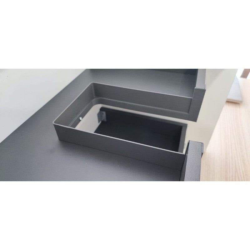 Mobile bagno sospeso doppio lavabo 120x44.6x52H colore bianco Sevilla