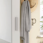 Mehrzweck-Schuhschrank, weiß, mit Spiegeltür 50x35x179 Olimpia