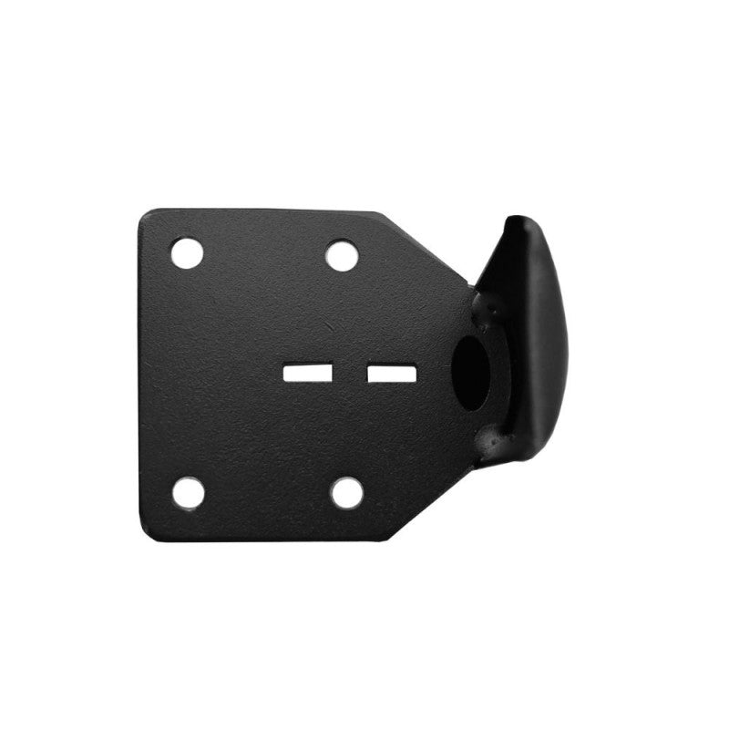 Piede in acciaio nero per mobile H15 cm. Scoby