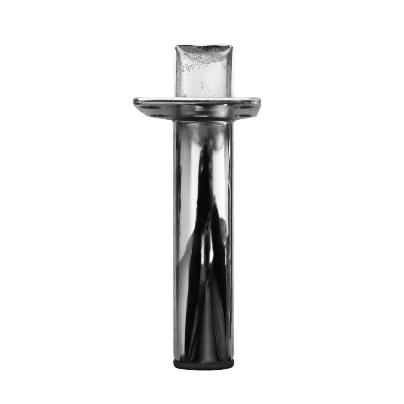 Pied en acier chromé pour meuble H17 cm. Scoby