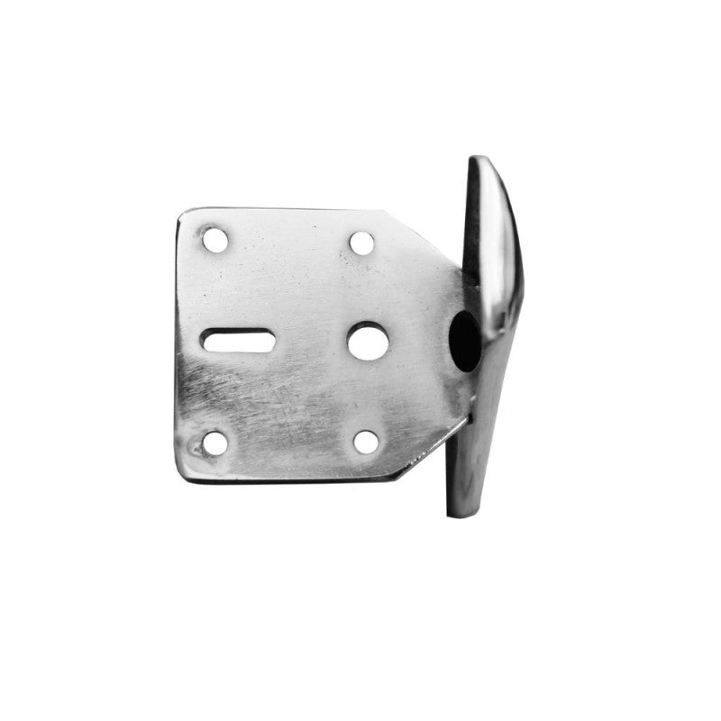 Piede in acciaio cromato per mobile H17 cm. Scoby