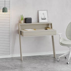 Scrivania da parete con cassetto 94 cm colore cashmere Cowork