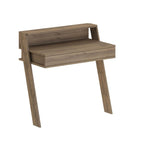 Scrivania da parete con cassetto 94 cm colore noce Cowork