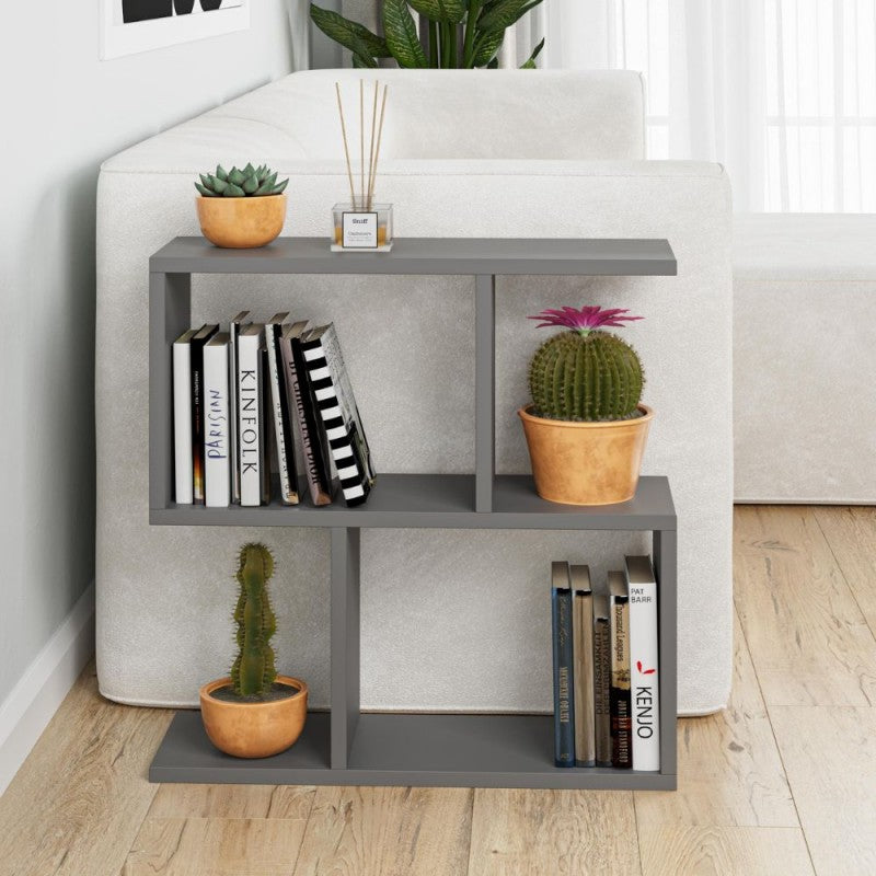 Table basse 60x19,5x60H couleur anthracite Homemania