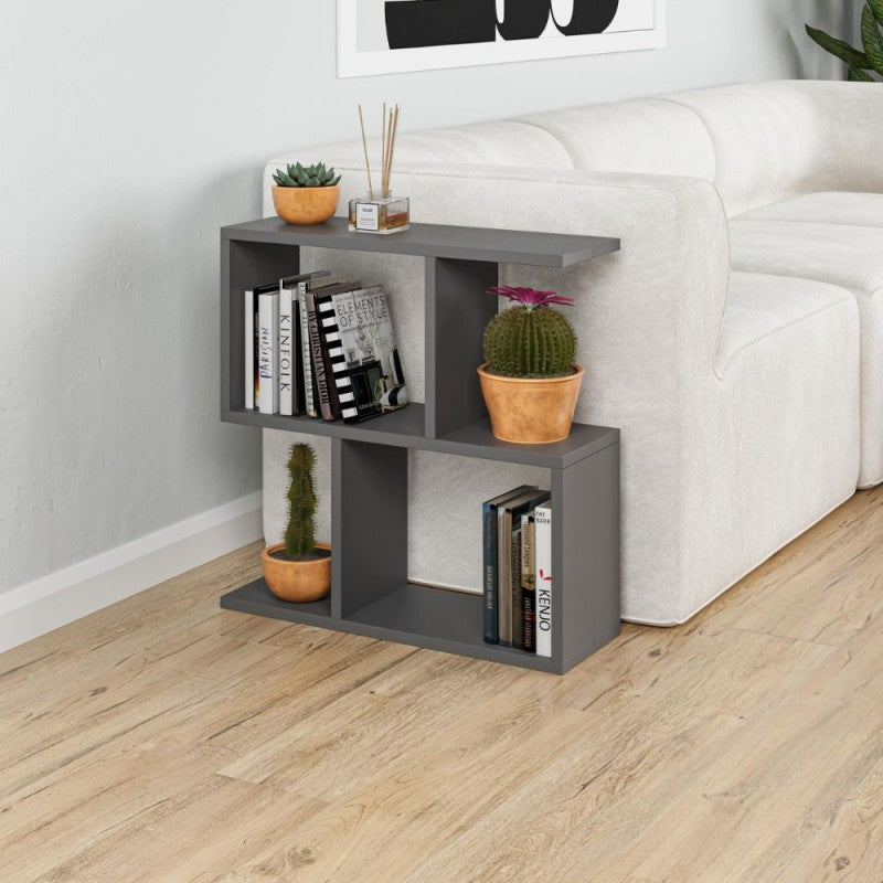 Homemania Couchtisch 60x19,5x60H anthrazitfarben