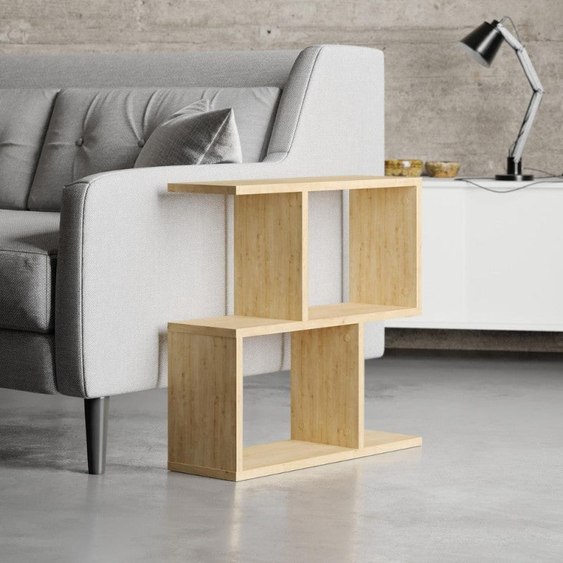Table basse 60x19,5x60H couleur chêne Homemania