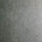 Ausziehtisch 160x90 cm mit Keramikplatte in Oxid-Optik und schwarzem Metallgestell - Ariel