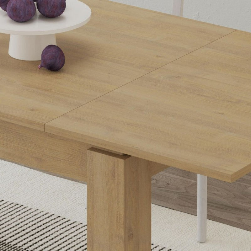 Tavolo allungabile 120x80 cm colore rovere Megaron